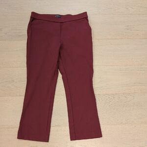 Sophiegrace Women's Burgundy Straight Leg Pants